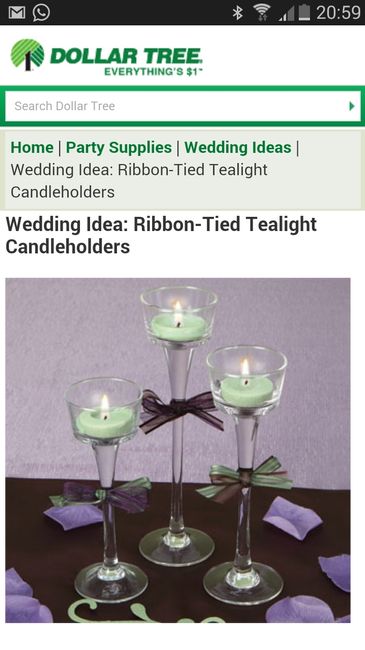 Porta velas en forma de copa - 8