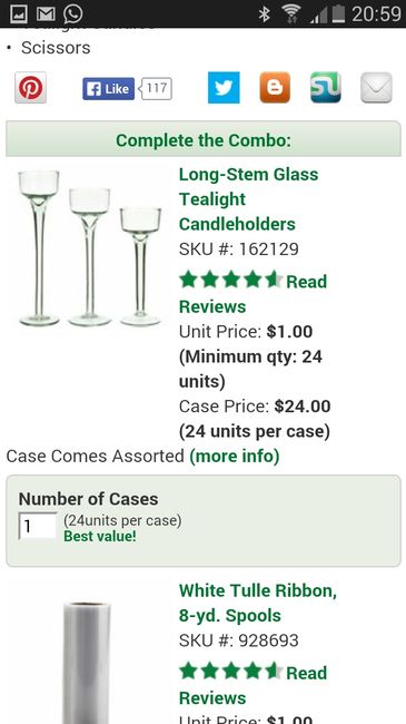 Porta velas en forma de copa - 9