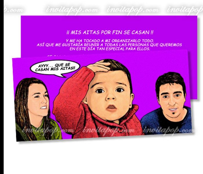 Invitaciones donde mi hijo tambien aparezca - 4