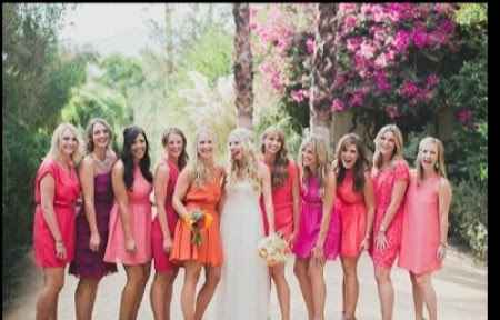 Damas de honor - 1