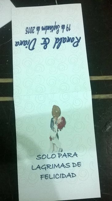 Solo para lagrimas de felicidad y banderines para la iglesia diy - 1