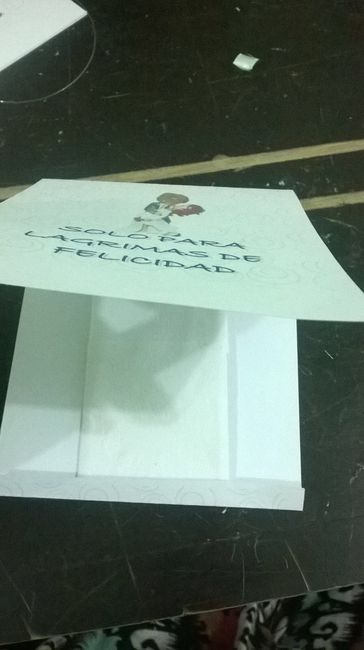 Solo para lagrimas de felicidad y banderines para la iglesia diy - 2