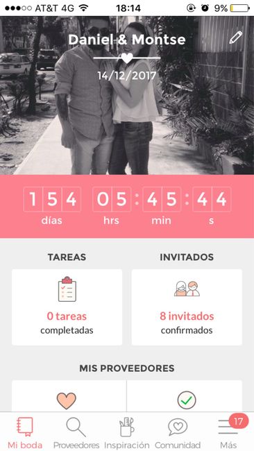 ¿Cuántos días faltan para tu día B? - 1