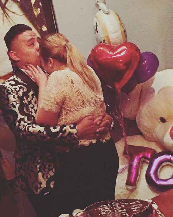 Esta foto es muy especial lloramos de tanta felicidad sus lágrimas fueron las más sinceras lo amo ta