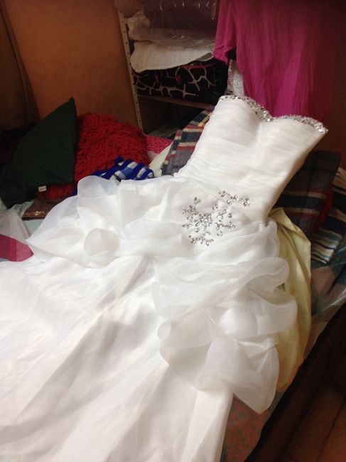 Ocupo un vestido de novia barato porfavorrrr!!! - 1