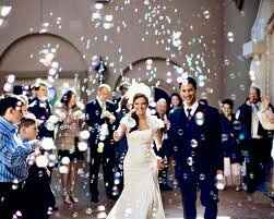 Quien tubo burbujas jas en su boda - 1