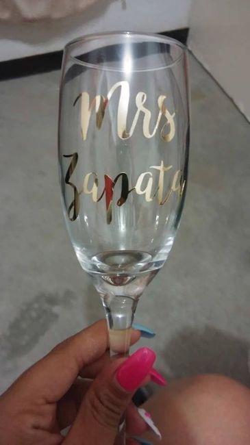 Nuestras copas grabadas (me gustaron muchisisisimo)