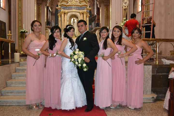 con mis hermosas damas