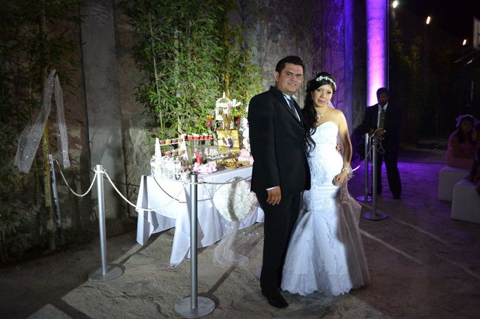 mesa de dulces y postres