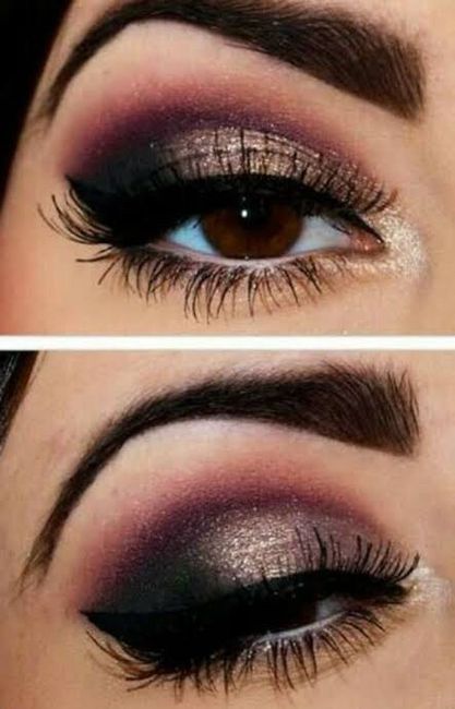 Maquillaje en tonos dorados! Ideas para brillar en tu boda - 1