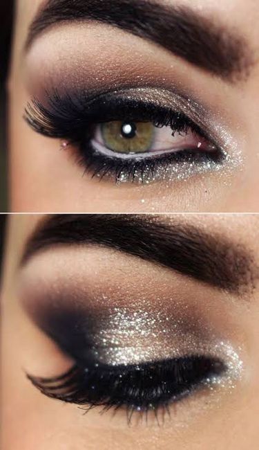 Maquillaje en tonos dorados! Ideas para brillar en tu boda - 2