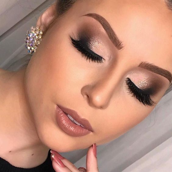 Maquillaje en tonos dorados! Ideas para brillar en tu boda - 4