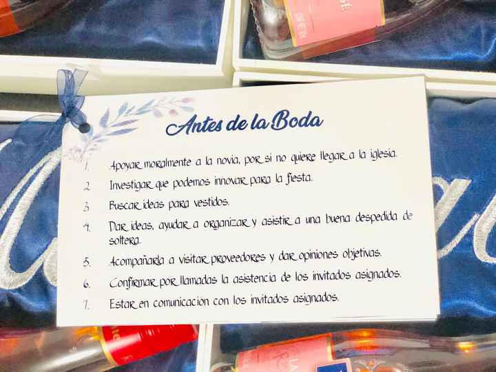 Invitaciones Bestman&bridemaids 💕 - 3