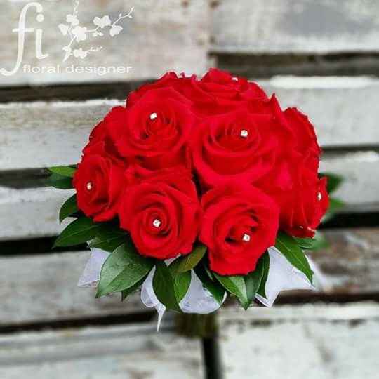 Ramo de novia rojo ¿muy común? - 1