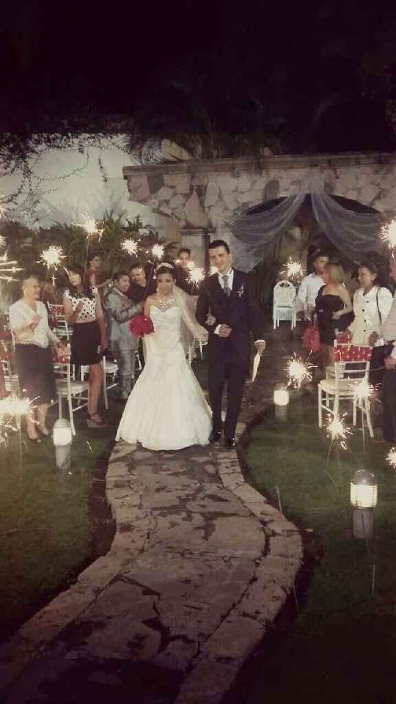 Luces de bengala para ceremonia civil - 2