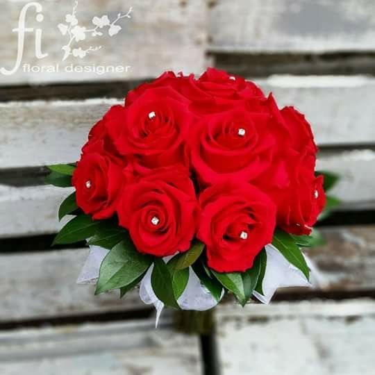 Ramo de novia rojo ¿muy común? - 1