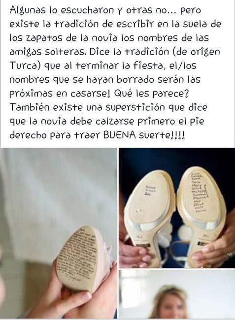 Tradicion para las amigas solteras - 1