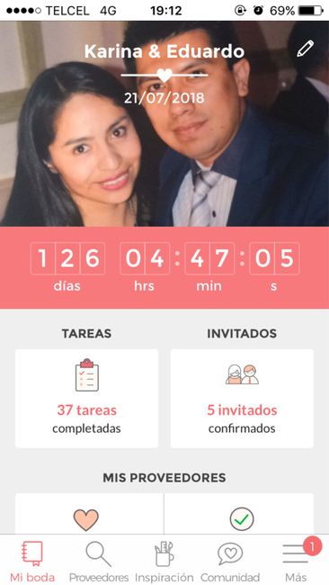 ¿Cuánto falta para que se casen? - 1