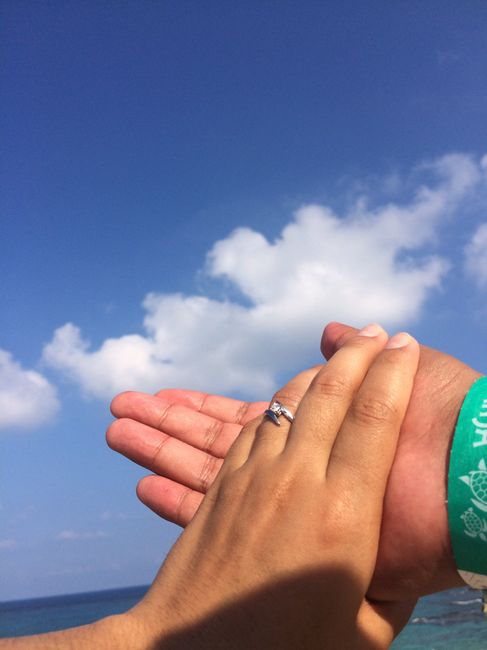 Tu Anillo💍👰🤵💒 compártelo!y la foto  en que dijiste sí 💞 27