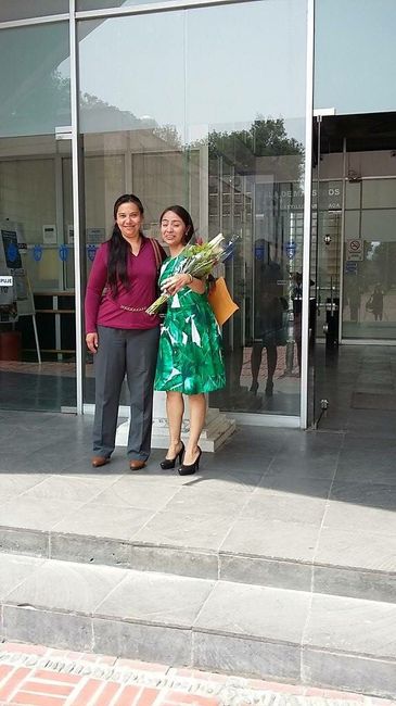  Foto con su suegra - 1