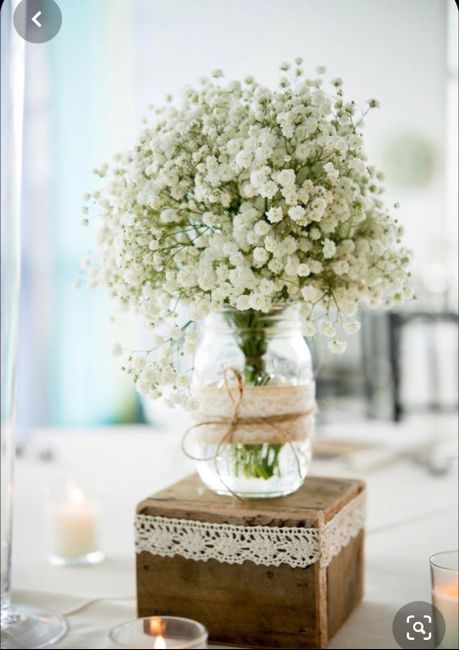 Flores para centro de mesa 11