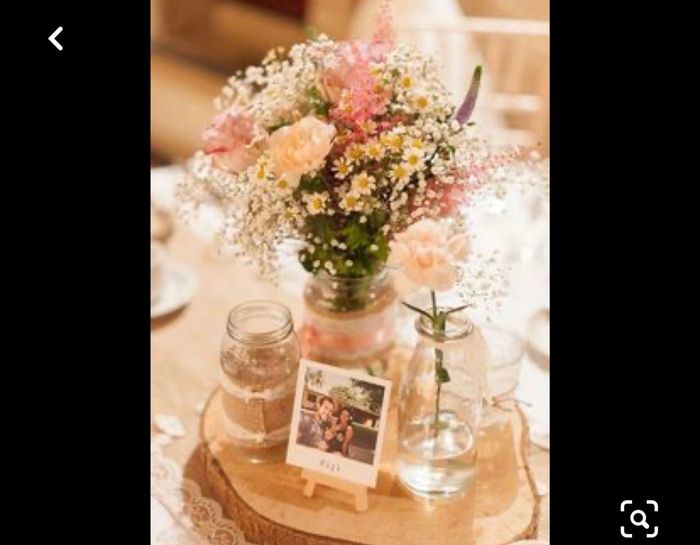 Flores para centro de mesa 12