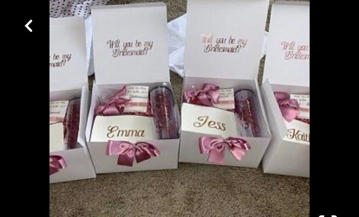 Detalle para damas de honor y caballeros d honor - 3