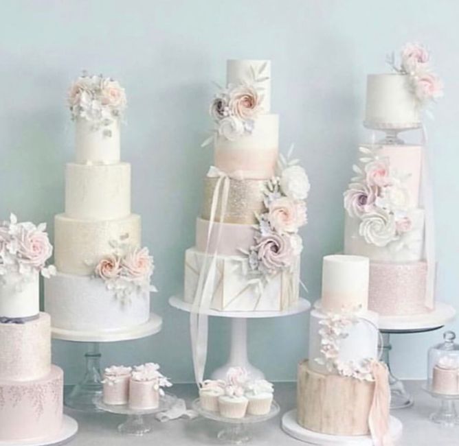 El arte de los pasteles de boda. 14