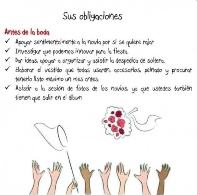 Dama de honor vs Caballero de honor 1