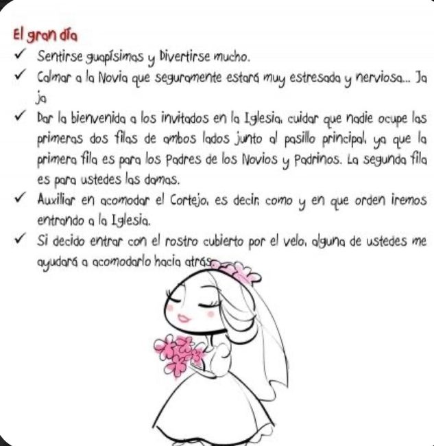 Dama de honor vs Caballero de honor 3