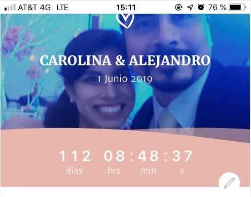 La emoción a flor de piel! cada vez menos 