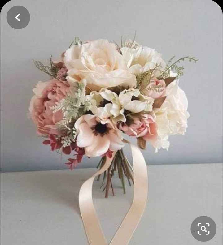 Ramos de novia con toques rosas 💐 - 3