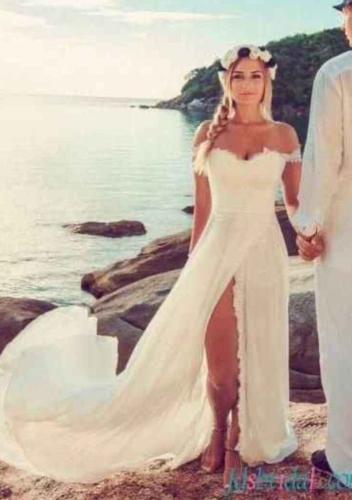 El vestido de novia ideal para una boda en la playa - 4