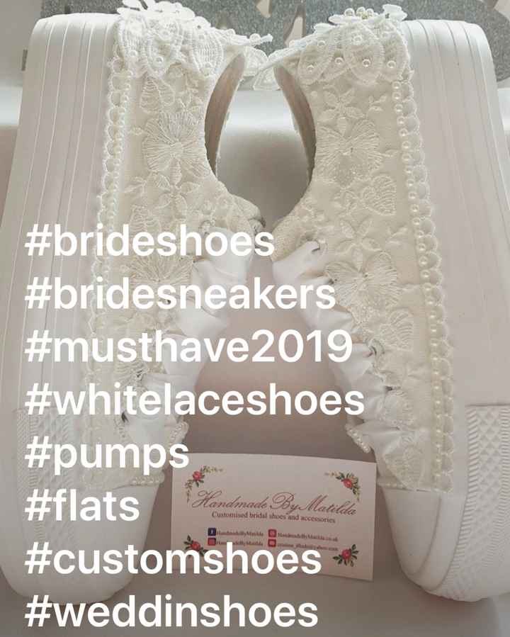 ¿Tenis con vestido de novia? - 2