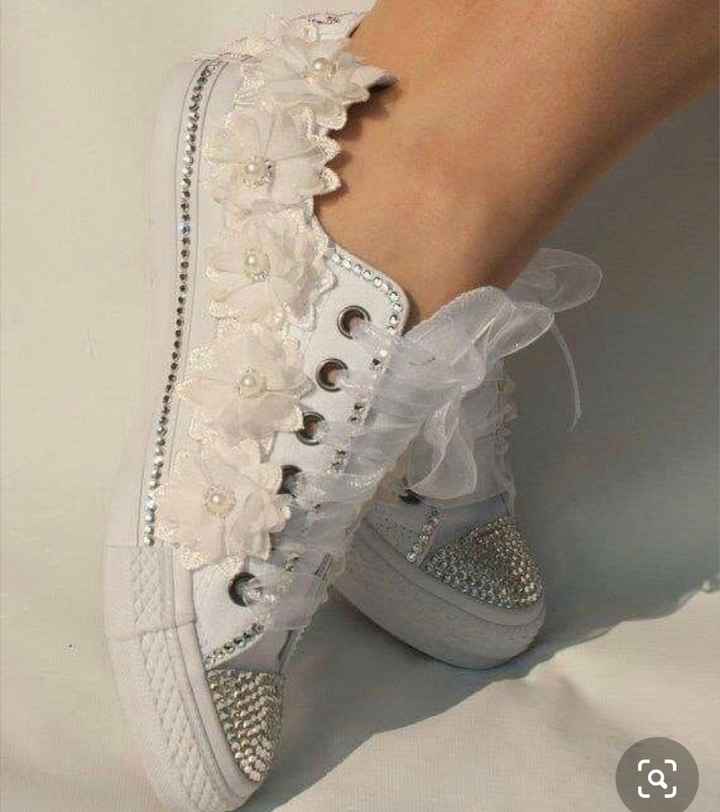 ¿Tenis con vestido de novia? - 5