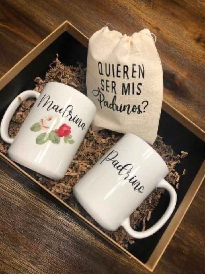 Detalles para pedirle a una pareja que sean padrinos de velacion - 1