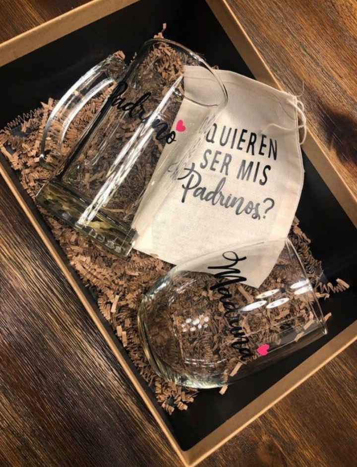 Detalles para pedirle a una pareja que sean padrinos de velacion - 2