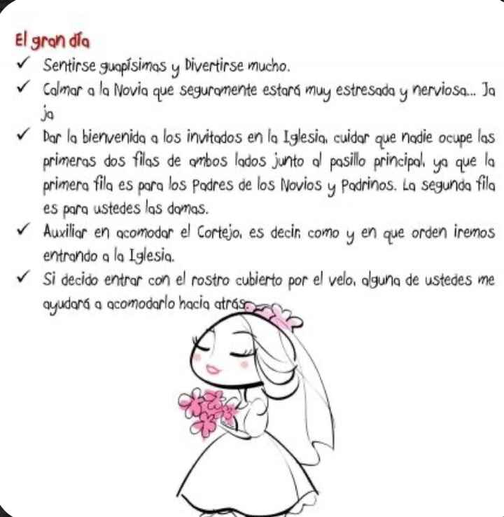 Dama de honor vs Caballero de honor - 4