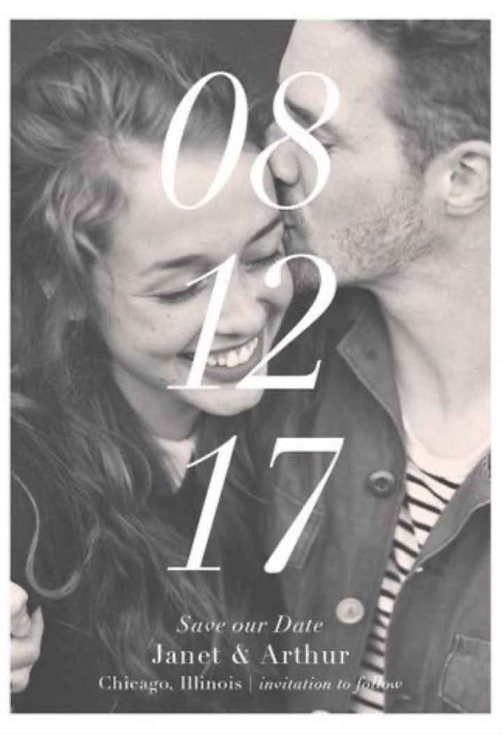 Ayuda 🥺 ¿Como hacer el save the date? - 1