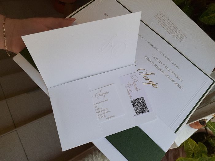 Ya tengo invitaciones!!! 2