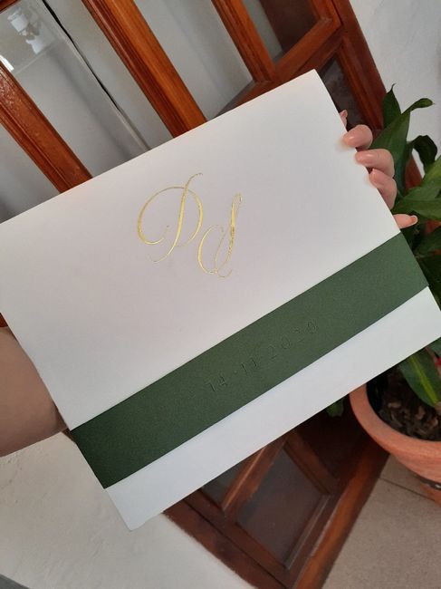 Ya tengo invitaciones!!! 3