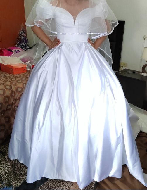 Donde planchar mi vestido de novia antes de la boda!? 1