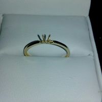 La piedra de mi anillo de compromiso 💔 - 1