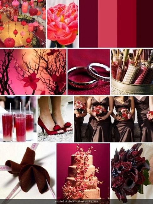 combinando colores boda