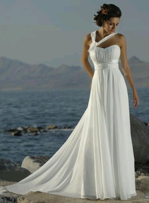 vestidos boda playa