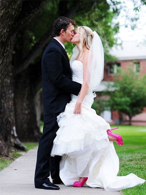 calzado color boda