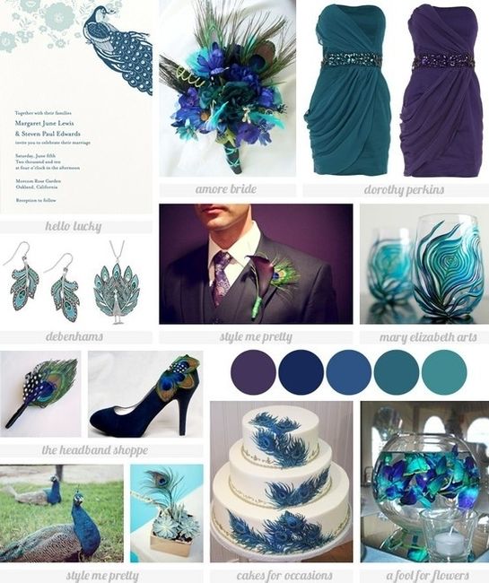 boda en color uva