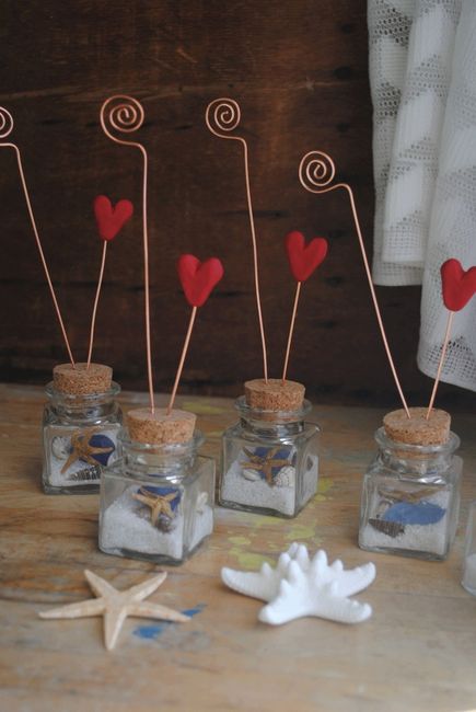 centros de mesa playa DIY