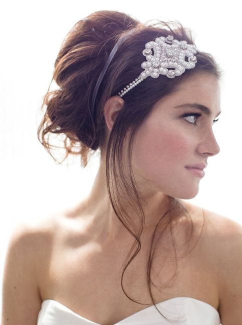 peinado recogido boda