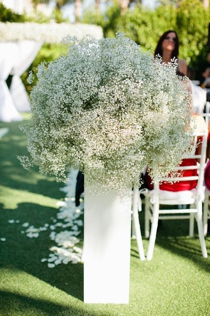 decoración con nube para boda